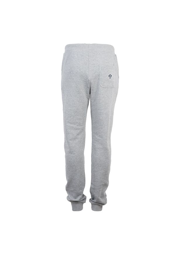 North Sails Spodnie | 90 3202 000 | Sweatpant W/Graphic | Mężczyzna | Szary. Okazja: na co dzień. Kolor: szary. Materiał: bawełna. Wzór: aplikacja, nadruk. Styl: casual