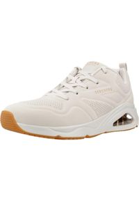 skechers - Tenisówki Skechers Model Tres-air Uno - Ah - Kolor Biały. Kolor: biały. Materiał: materiał, syntetyk. Szerokość cholewki: normalna. Sport: turystyka piesza