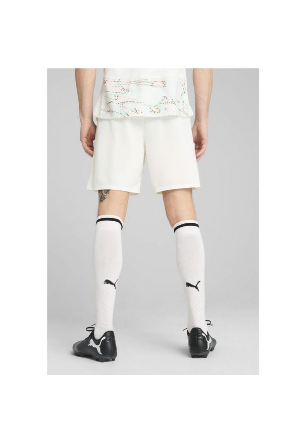 Puma - Męskie szorty Portugalia 2025 PUMA White Black. Kolor: biały, wielokolorowy, czarny