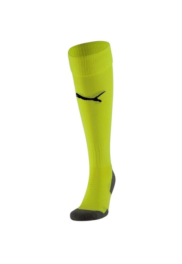 Puma - Skarpety Piłkarskie Unisex Dla Dorosłych Liga Core. Kolor: zielony. Sport: piłka nożna
