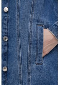 Vero Moda kurtka jeansowa damska przejściowa. Kolor: niebieski. Materiał: jeans #2