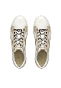 Geox Sneakersy D Blomiee D456HC 05422 C1R5A Biały. Kolor: biały. Materiał: skóra #4
