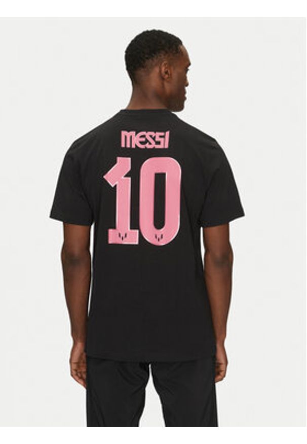 Adidas - adidas T-Shirt Messi Name and Number Graphic JM3551 Czarny Regular Fit. Kolor: czarny. Materiał: bawełna