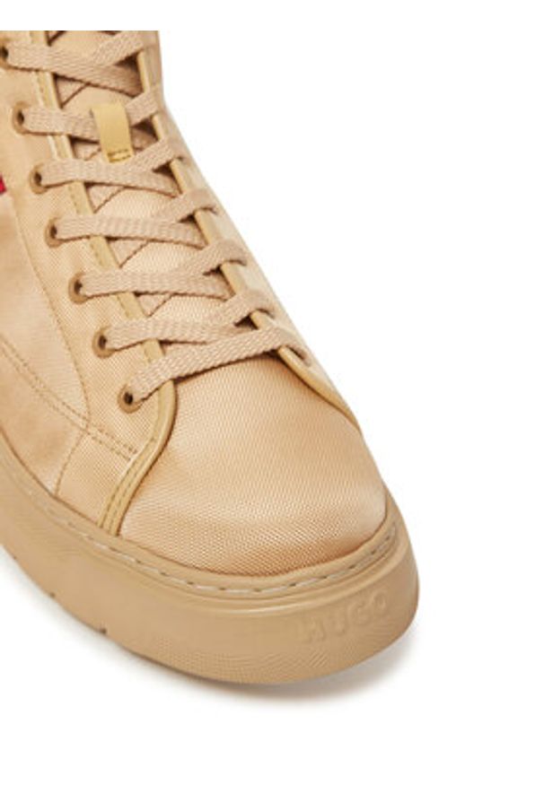 Hugo - HUGO Sneakersy Urian 50541834 Beżowy. Kolor: beżowy. Materiał: materiał