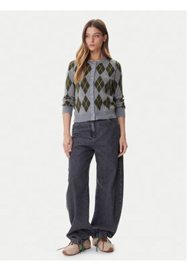 Vero Moda Kardigan Sage 10343727 Szary Standard Fit. Kolor: szary. Materiał: syntetyk