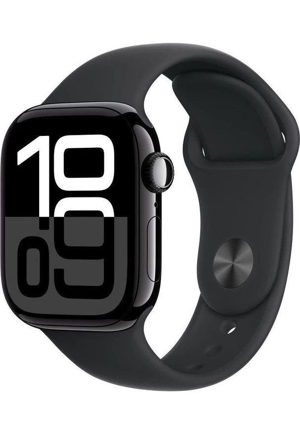 APPLE - Smartwatch Apple Watch 10 GPS + Cellular 42mm Jet Black Alu Sport M/L Czarny (MWX73ET-A). Rodzaj zegarka: smartwatch. Kolor: czarny. Styl: sportowy