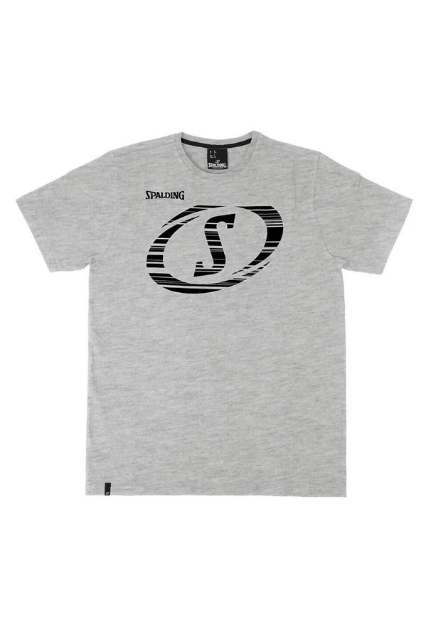 SPALDING - Koszulka dla dzieci Spalding Fast. Kolor: szary, niebieski, wielokolorowy, czarny. Sport: fitness, koszykówka