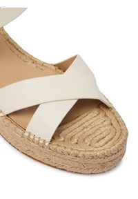 Lauren Ralph Lauren - LAUREN RALPH LAUREN Espadryle 802P06400002 Biały. Kolor: biały. Materiał: skóra #4