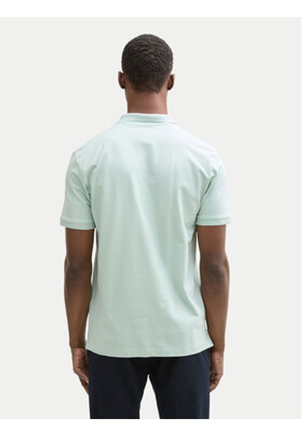 Tom Tailor Denim Polo 1045587 Zielony Regular Fit. Typ kołnierza: polo. Kolor: zielony. Materiał: bawełna