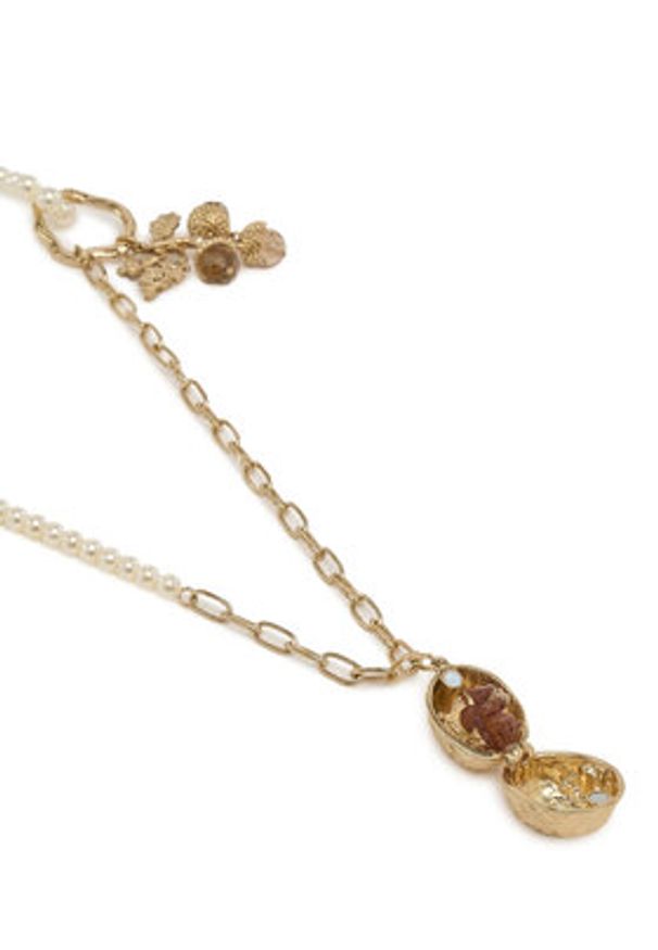 Weekend Max Mara Zestaw naszyjnik i kolczyki 2615751104650 Złoty. Materiał: metalowe. Kolor: złoty