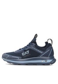 EA7 Emporio Armani Sneakersy X8X089 XK234 S639 Granatowy. Kolor: niebieski. Materiał: materiał #4