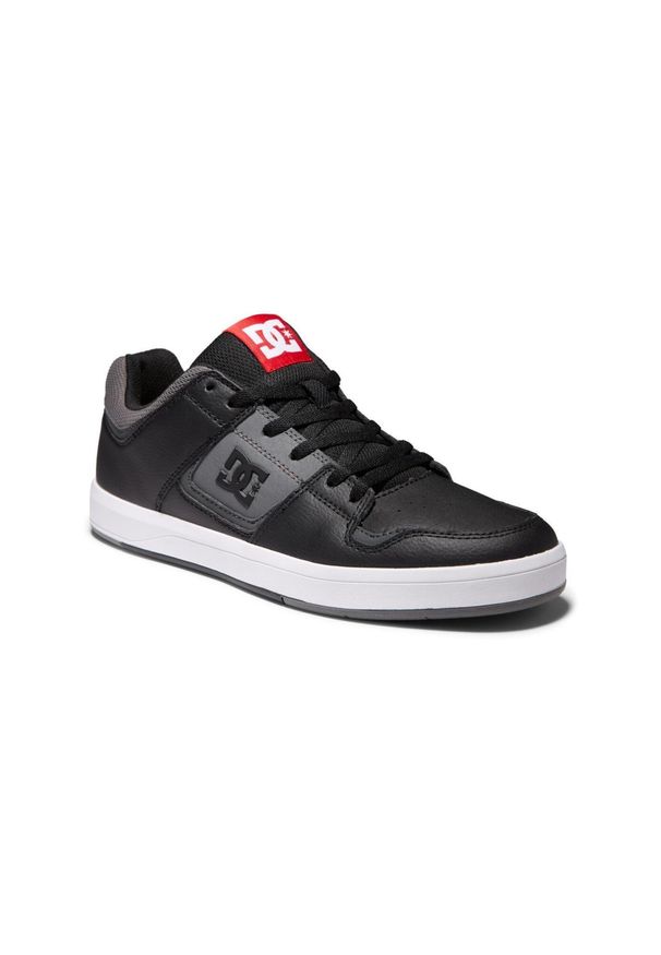 DC Shoes - Skórzane buty skate dla Mężczyzn DC CURE Czarny. Kolor: wielokolorowy. Materiał: guma, skóra. Szerokość cholewki: normalna. Sport: skateboard