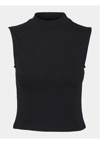 Vero Moda Bluzka Mary 10306899 Czarny Tight Fit. Kolor: czarny. Materiał: wiskoza