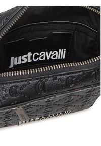 Just Cavalli Saszetka 78QA4B32 ZSB84 Czarny. Kolor: czarny. Materiał: skóra