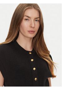 Elisabetta Franchi Kombinezon KT-55S-51E2-V450 Czarny Regular Fit. Kolor: czarny. Materiał: wiskoza #4