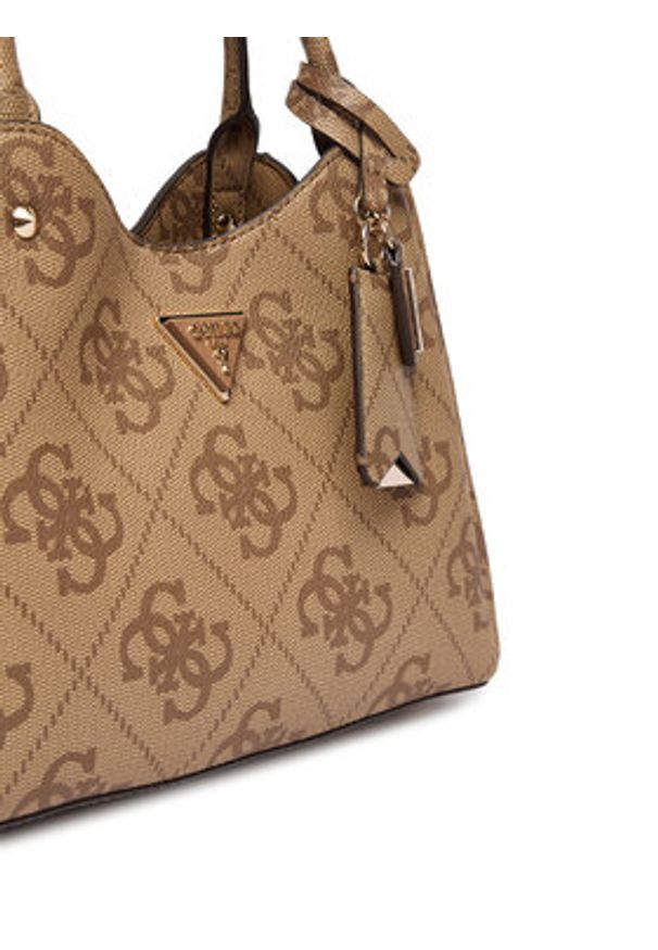 Guess Torebka Meridian II HWOS69 74050 Beżowy. Kolor: beżowy. Materiał: skórzane