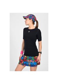 NESSI SPORTSWEAR - Oddychająca Koszulka Z Krótkim Rękawem Ultra. Kolor: czarny. Długość rękawa: krótki rękaw. Długość: krótkie. Sport: bieganie