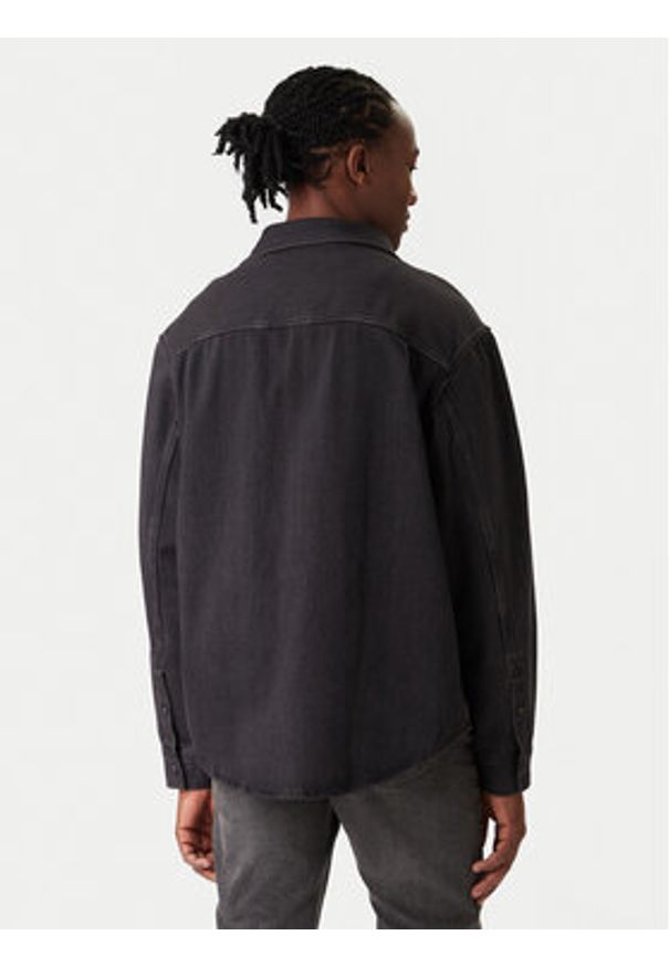 Calvin Klein Jeans Koszula jeansowa Classic LV04RD765G Czarny Relaxed Fit. Kolor: czarny. Materiał: bawełna
