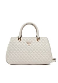 Guess Torebka HWEQG9 54106 Écru. Materiał: skórzane
