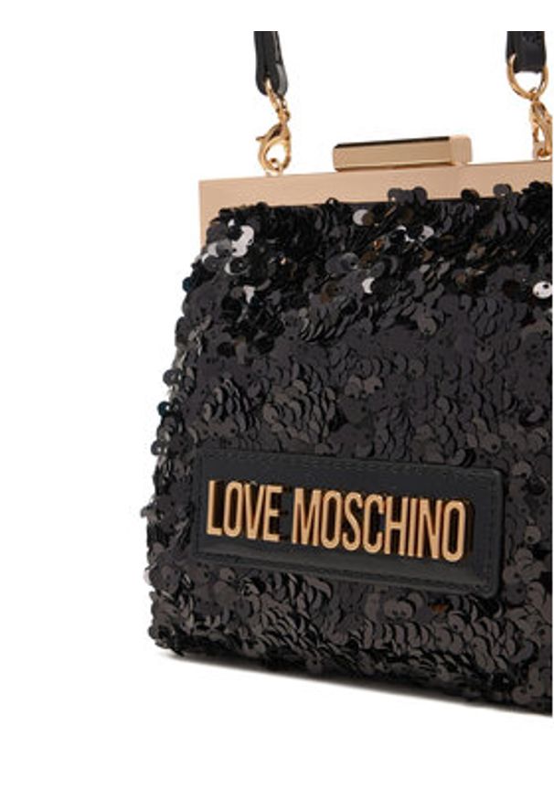 Love Moschino - LOVE MOSCHINO Torebka JC4146PP0NKK100A Czarny. Kolor: czarny