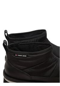 Tommy Jeans Śniegowce Tjw Nylon Flatform Boot Wl EN0EN02689 Czarny. Kolor: czarny. Materiał: materiał #2