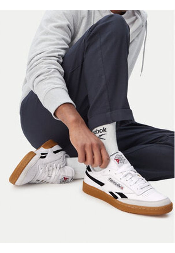 Reebok Sneakersy SS-CLUB C REVENGE VINTAGE 100202316 Biały. Kolor: biały. Materiał: skóra. Model: Reebok Club