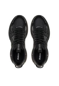 Guess Sneakersy 178499 Czarny. Kolor: czarny. Materiał: skóra