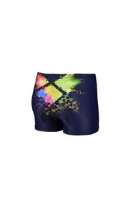Szorty Kąpielowe Arena Multi Pixels Swim Short Junior. Kolor: niebieski