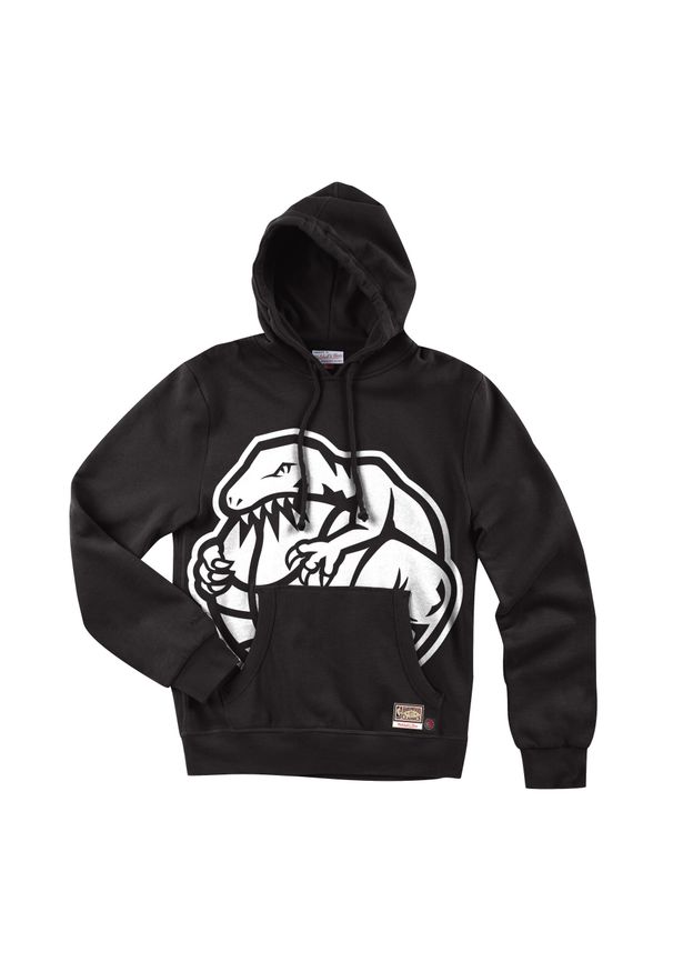 Mitchell & Ness - Sweatshirt z kapturem Toronto Raptors. Typ kołnierza: kaptur. Kolor: czarny. Sport: koszykówka