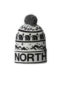 Czapka The North Face Ski Tuke Beanie 0A4SIEQ4C1 - biała. Kolor: biały. Materiał: dzianina, akryl, nylon, elastan. Styl: klasyczny, retro