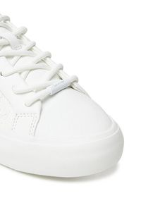 Calvin Klein Sneakersy Vulc Lace Up Mono Pu HW0HW02573 Biały. Kolor: biały. Materiał: skóra #5