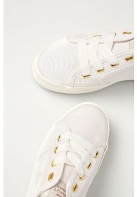 GANT - Gant - Tenisówki Leisha. Nosek buta: okrągły. Zapięcie: sznurówki. Kolor: biały. Materiał: guma #4