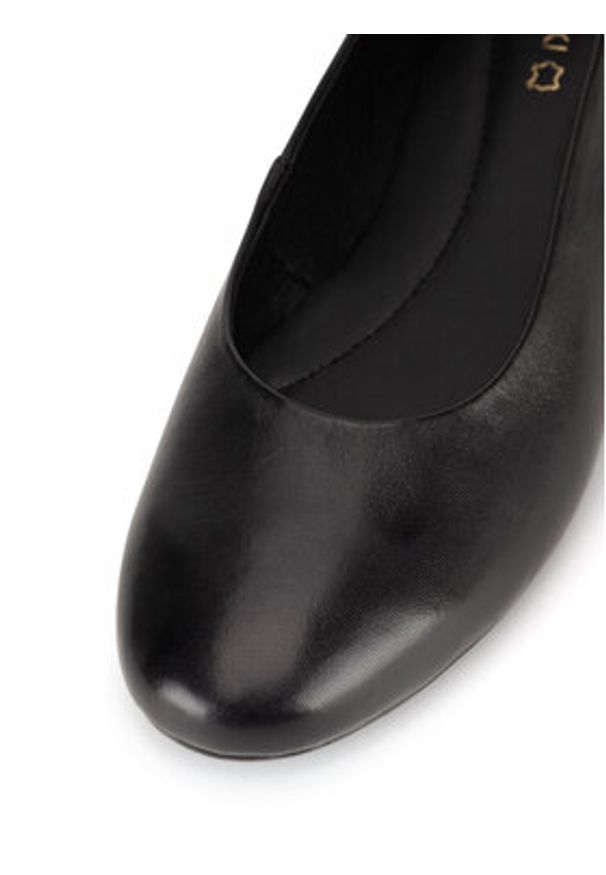 Lasocki Baleriny RST-ARABELLA-06 Czarny. Kolor: czarny. Materiał: skóra