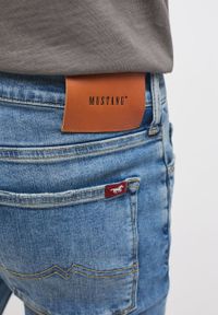 Mustang - MUSTANG Frisco Skinny Męskie Spodnie Jeansowe Denim Blue 1014243 5000 403 #3