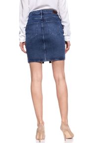 Wrangler - SPÓDNICA JEANSOWA WRANGLER MIDI PENCIL SKIRT SHADOW DANCES W2347096I. Materiał: jeans #3