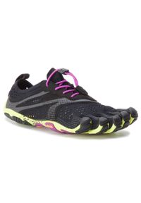 Buty Vibram Fivefingers V-Run 17M7005 Black/Yellow/Purple. Kolor: czarny. Materiał: materiał. Model: Vibram FiveFingers. Sport: bieganie