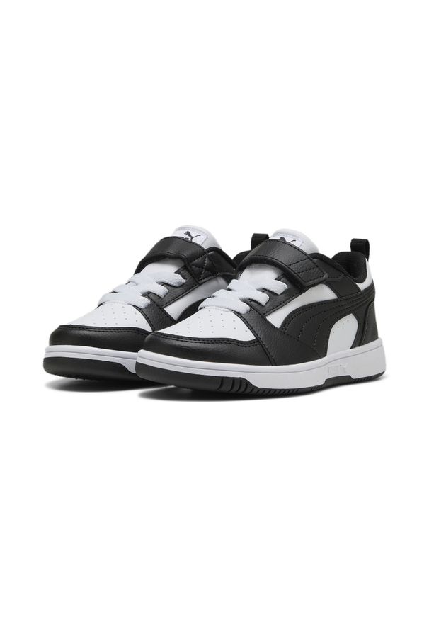 Puma - Buty Rebound V6 Lo Ac Ps Rozmiar 28 - 397419-01 Biały. Kolor: biały, wielokolorowy, czarny