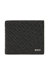 Duży Portfel Męski BOSS. Kolor: czarny