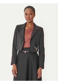 Rinascimento Bolerko CFC0126215003 Czarny Regular Fit. Kolor: czarny. Materiał: syntetyk
