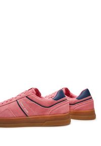 Tommy Jeans Sneakersy The Greenwich Suede EN0EN02696 Różowy. Kolor: różowy. Materiał: skóra, zamsz