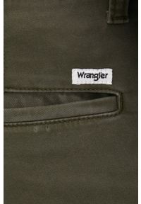 Wrangler Spodnie męskie. Kolor: zielony. Materiał: tkanina #3