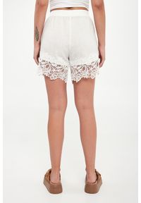 Ermanno Scervino Life - Spodenki damskie lniane ERMANNO SCERVINO LIFE. Materiał: len #3