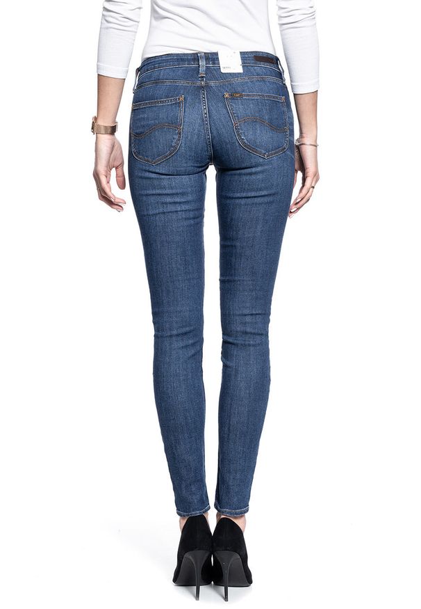 Lee - SPODNIE DAMSKIE LEE SKINNY SCARLETT DARK ABERDEEN L526SIMX 112111907