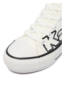 Kappa Trampki YL201408 Biały. Kolor: biały. Materiał: materiał #7