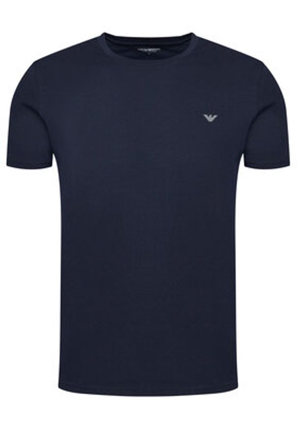 Emporio Armani Underwear Komplet 2 t-shirtów EM000391 AF10776 M8098 Kolorowy Regular Fit. Materiał: bawełna. Wzór: kolorowy