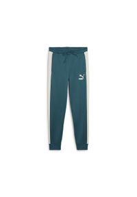 Puma Spodnie T7 Iconic 53948522. Kolor: zielony