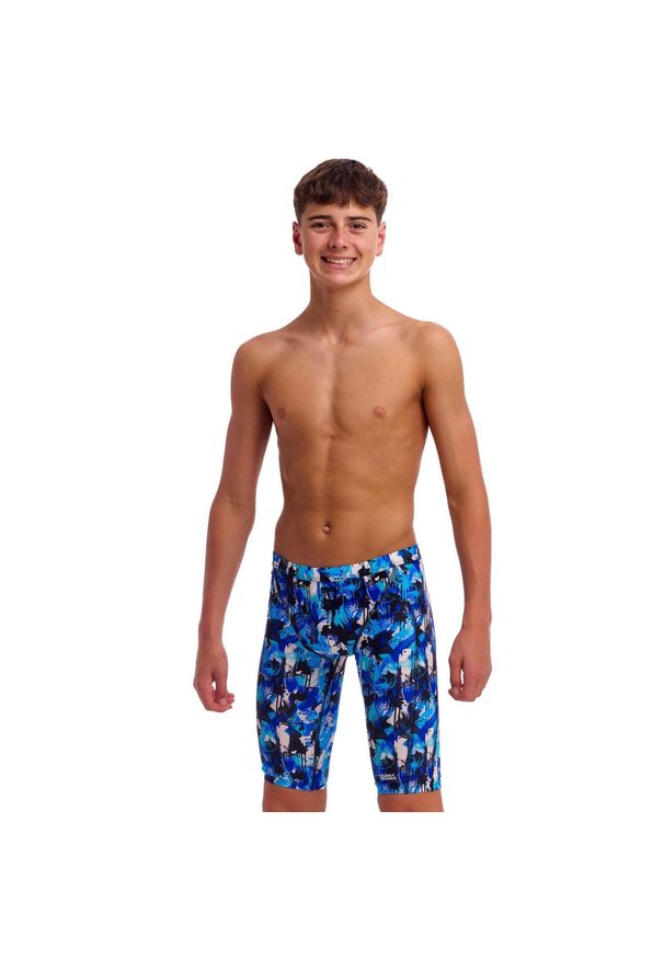 Spodenki FUNKY TRUNKS You Messer - jammery chłopięce. Kolor: niebieski, wielokolorowy, czarny