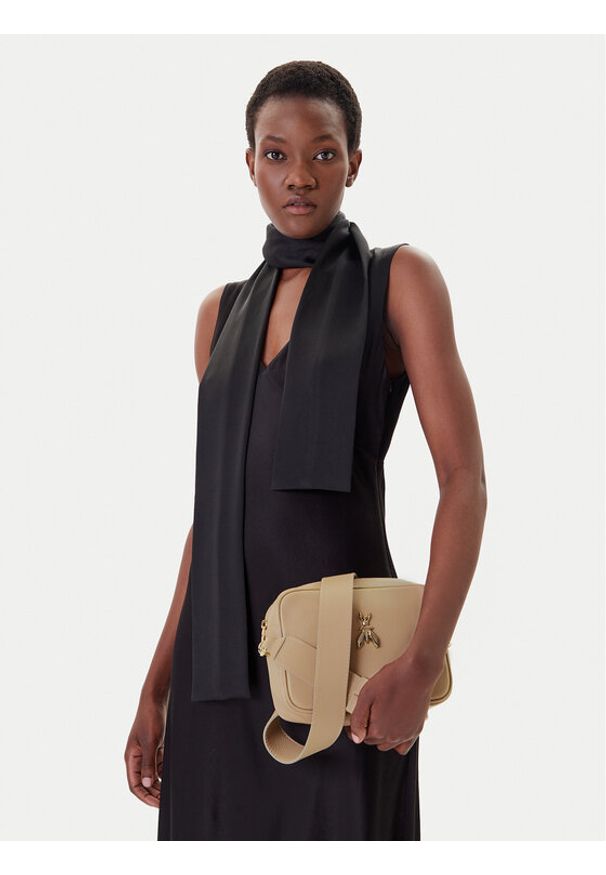 Patrizia Pepe Torebka 8B0232/L001-B732 Beżowy. Kolor: beżowy. Materiał: skórzane