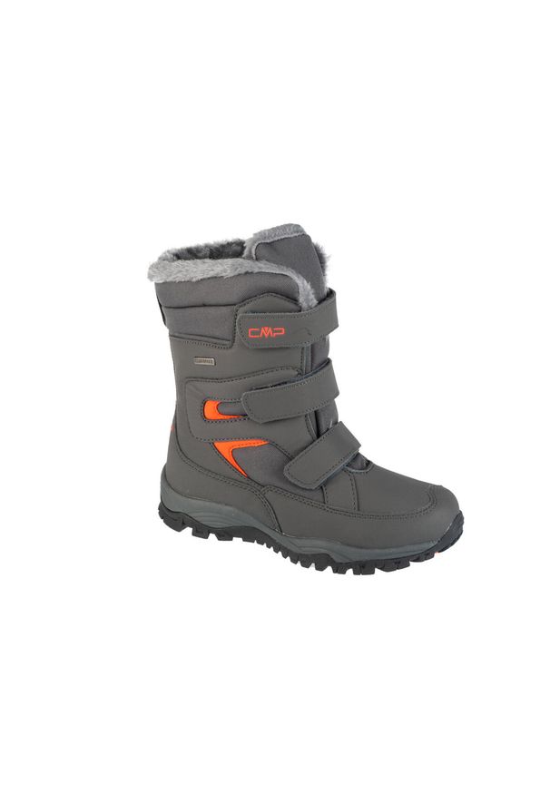 CMP - Buty turystyczne zimowe śniegowce chłopięce, Hexis Snow Boot. Kolor: szary. Sezon: zima. Styl: sportowy