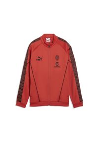 Puma - Młodzieżowa kurtka AC Milan KING Anthem PUMA. Kolor: czerwony, wielokolorowy, czarny. Sport: bieganie #1